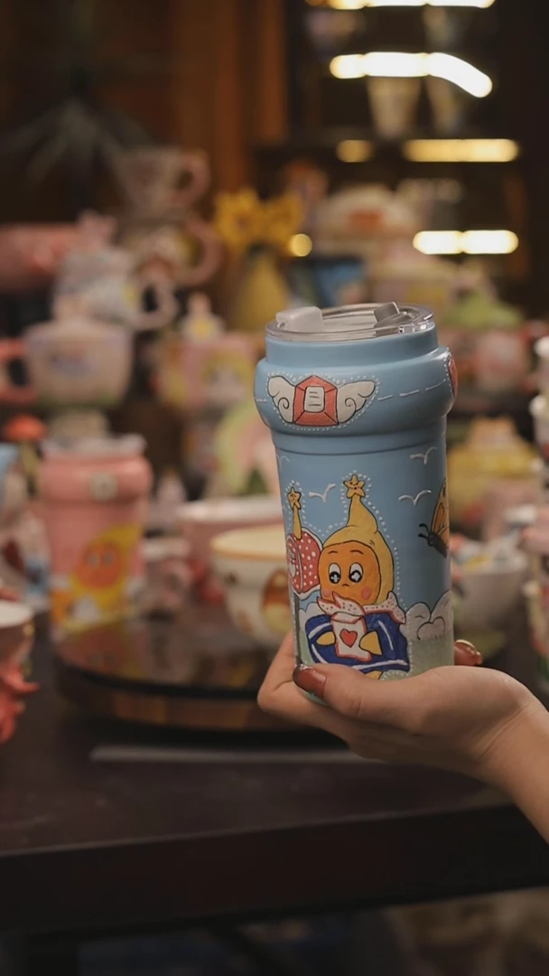 景德镇釉下彩绘设计师款式陶瓷