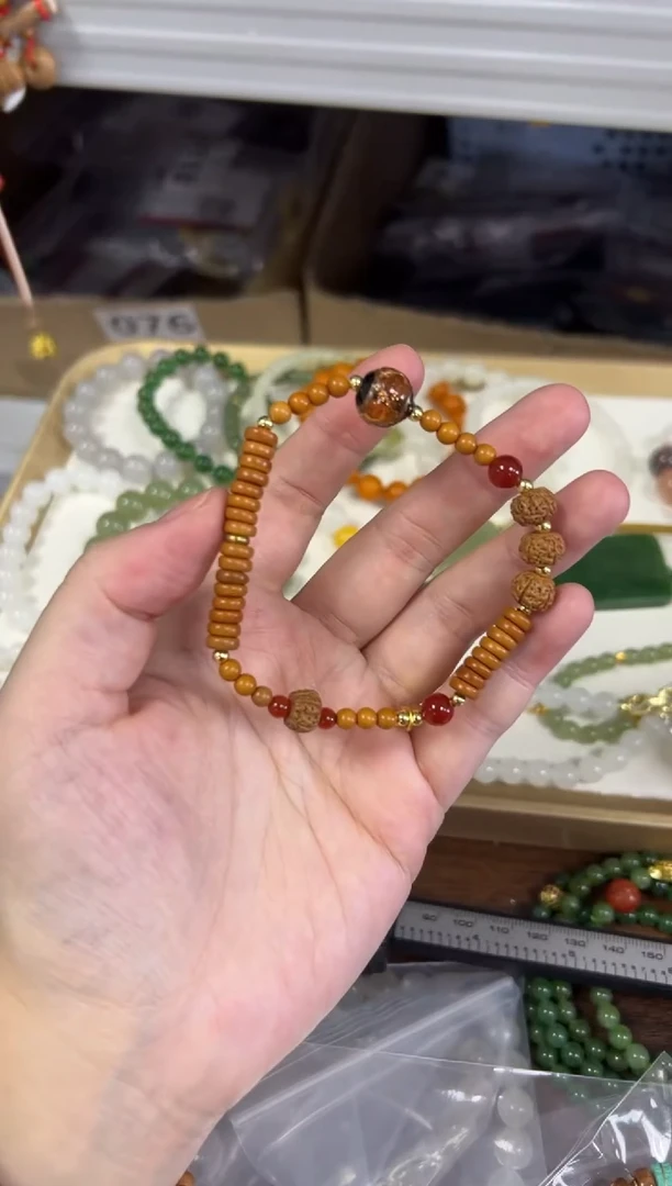 吊坠橄榄核未镶嵌[上岸]橄榄核原款设计款手链[0734]