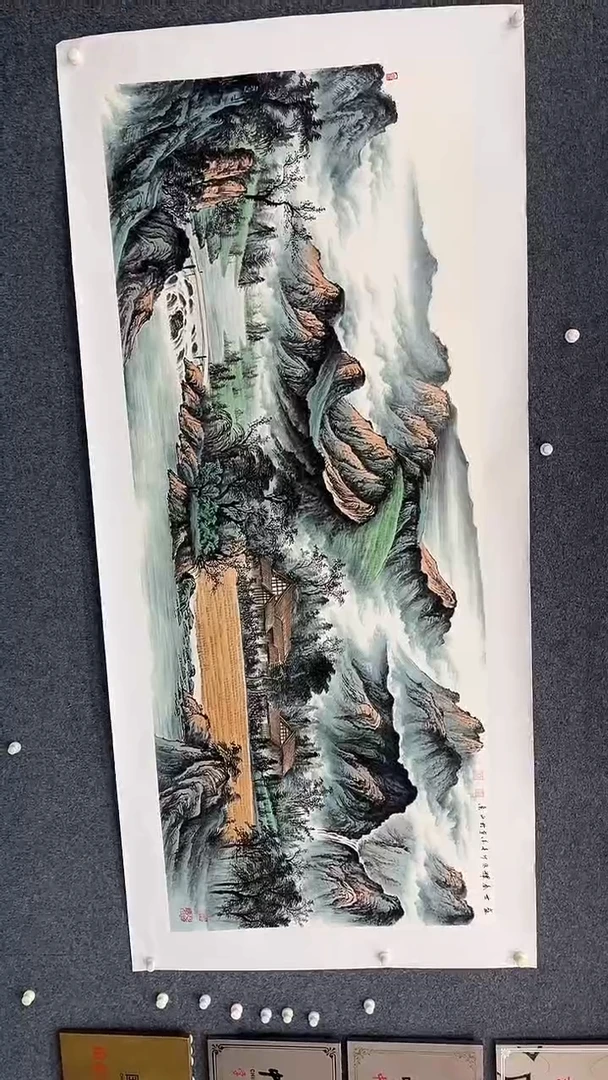 国画9.12-展厅-黄春香-八尺107