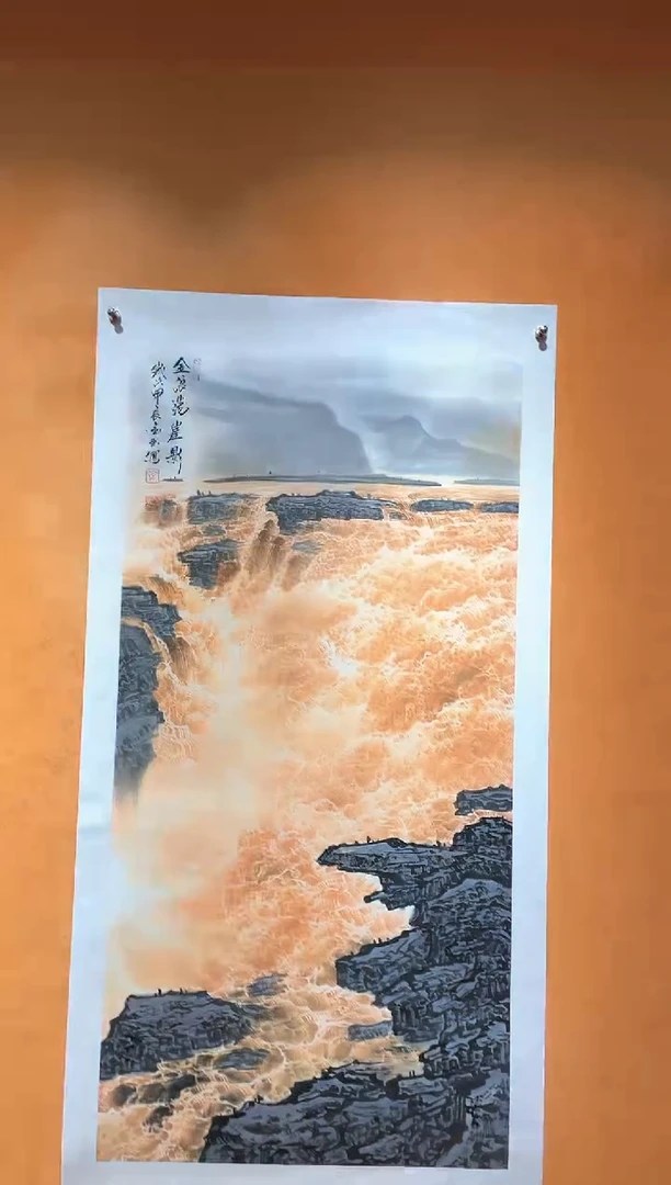 国画刘金玉老师亲笔手绘