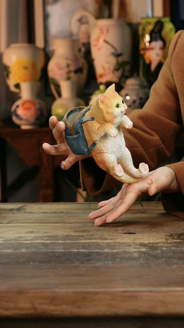 【闪购商品】瓷片景德镇纯手工釉下彩精品花瓶