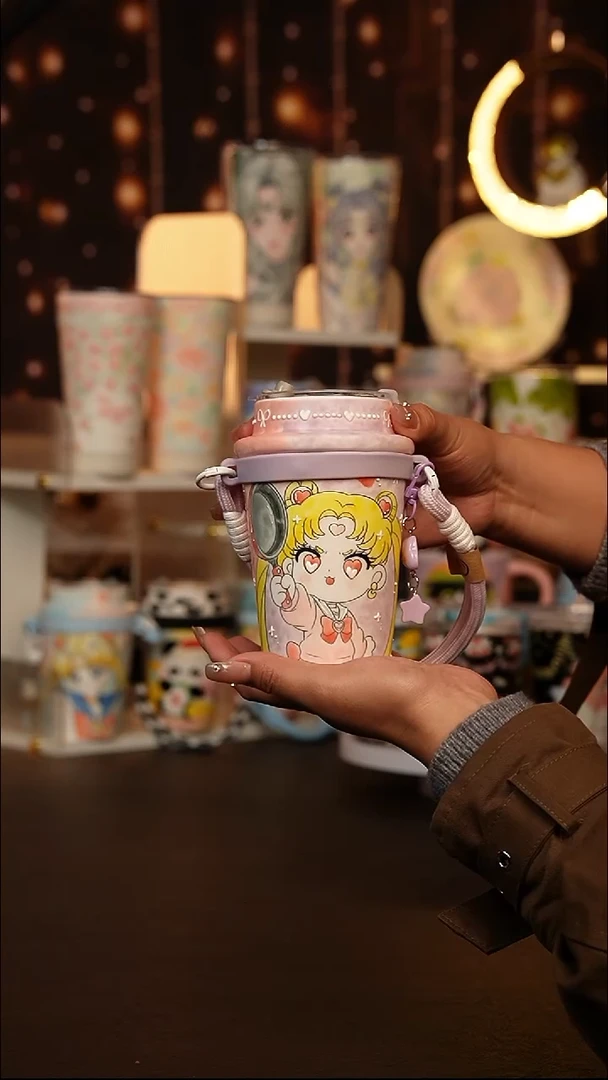 景德镇手工手绘文创陶瓷杯