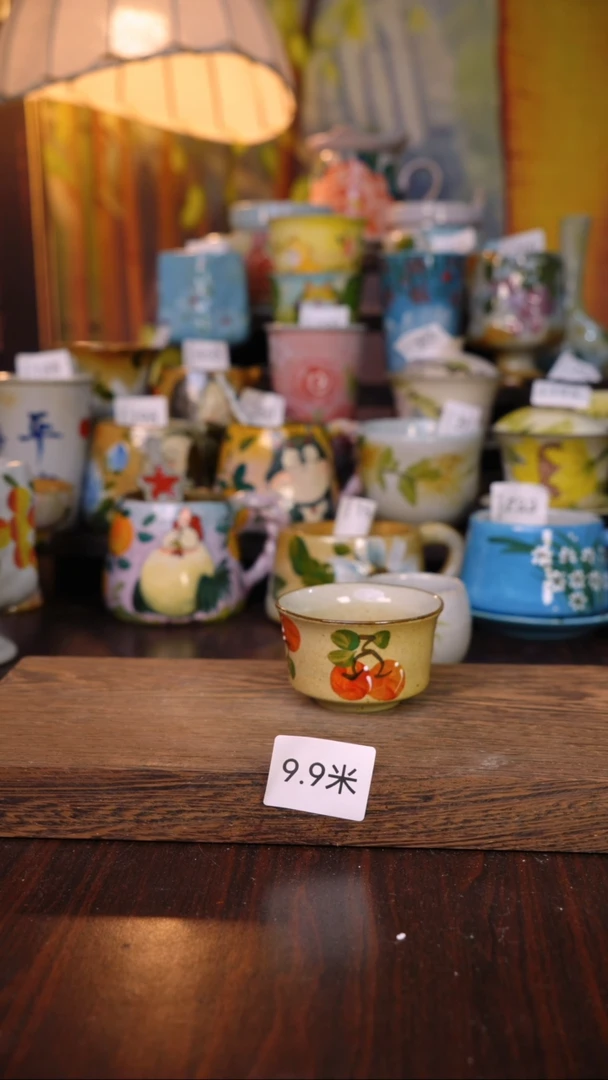 摆件泥垚手作 景德镇手工手绘器物