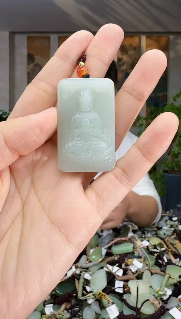 未镶嵌和田玉挂件拍一发一