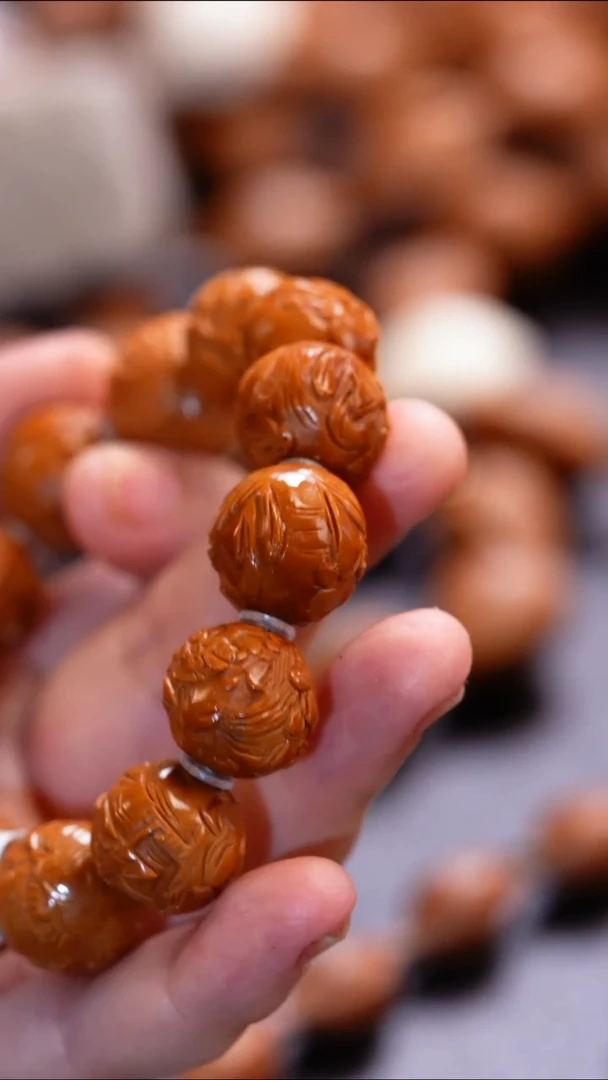 橄榄核吊坠苏工橄榄核