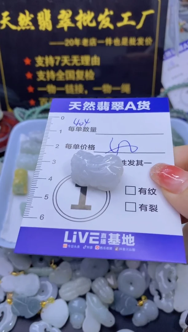 颈饰未镶嵌翡翠天然翡翠A货批量多样性发一件