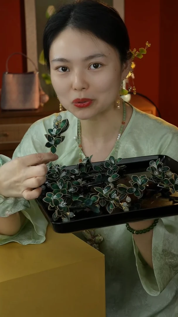 刺绣纯手工非遗国风饰品