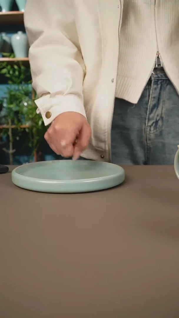 仿古圆形干炮台微暇