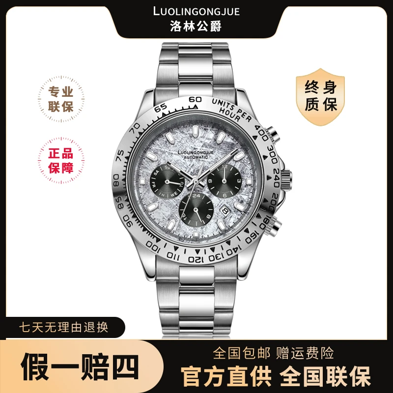 【专柜直发】奢品名表  高端陨石迪时尚经典全自动机械表-1954