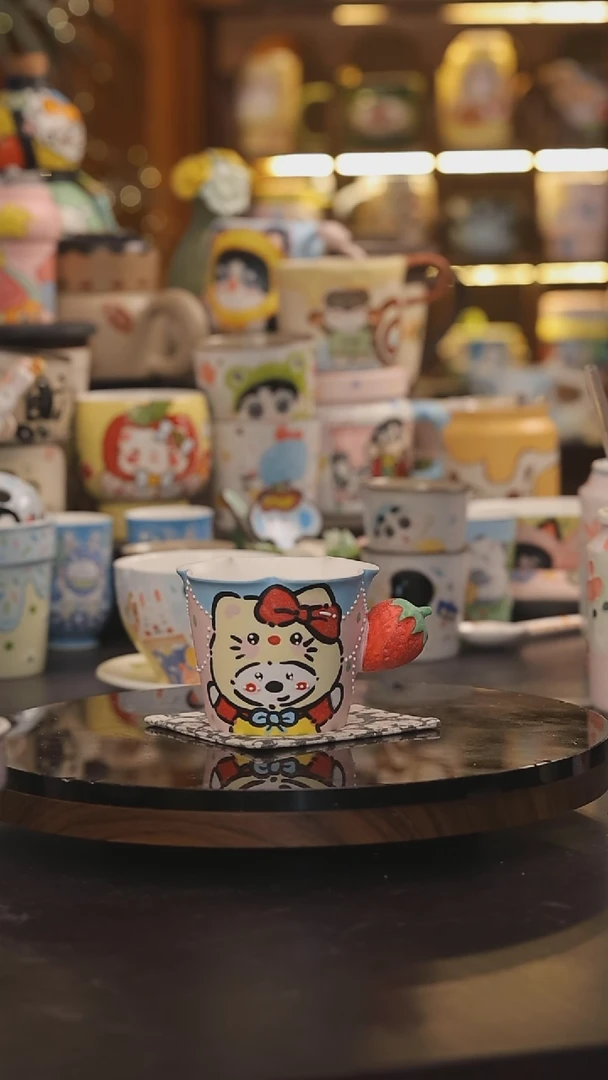 景德镇釉下彩绘设计师款式陶瓷