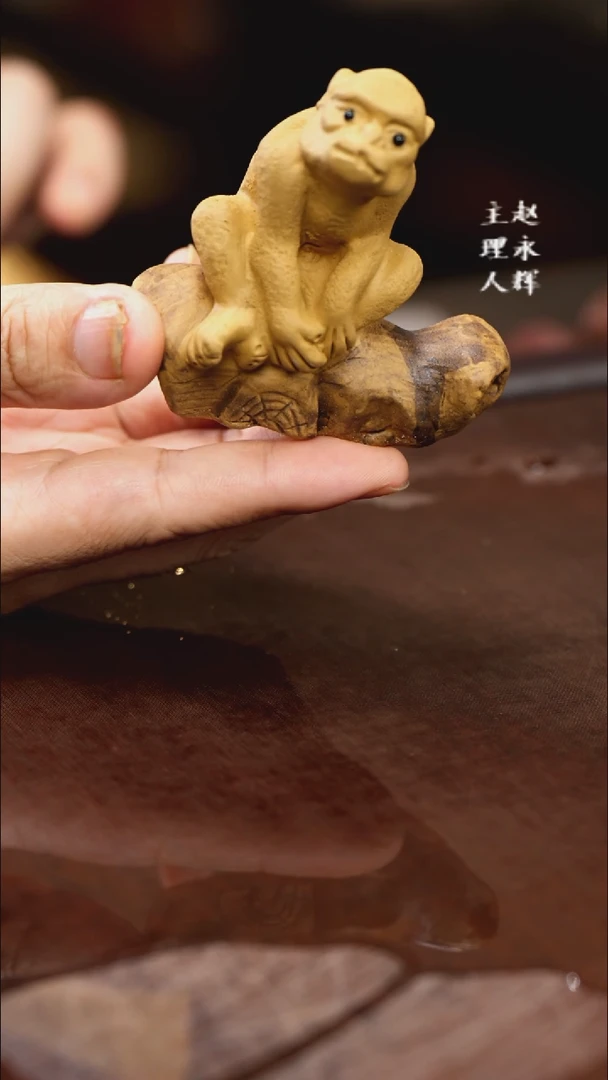 紫砂茶宠紫砂猴子