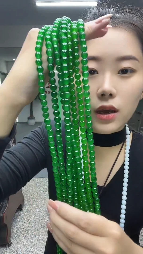 冰绿圆形卡8链子多样性发货一