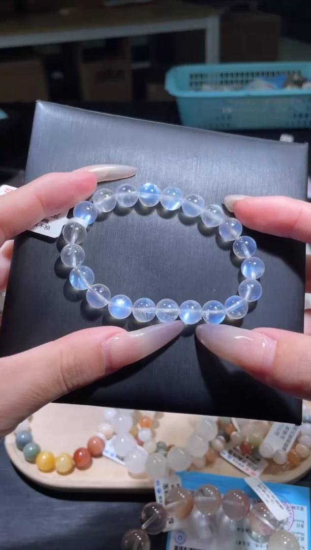 【闪购商品】月光石手链未镶嵌96号多样性发货一Q 9+