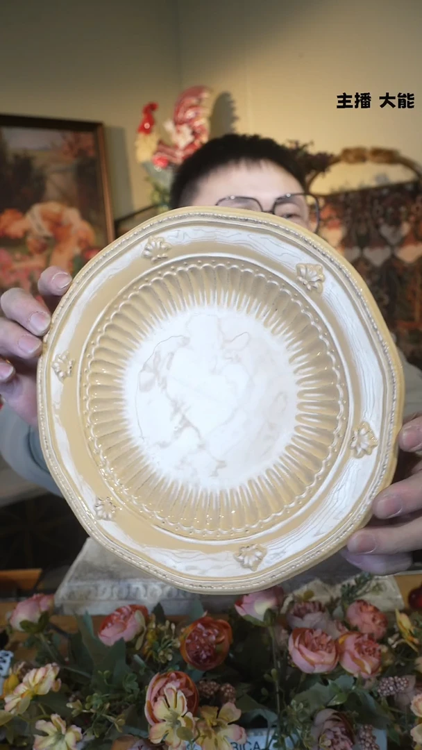 【闪购商品】默认微瑕高端树脂陶瓷摆件W382