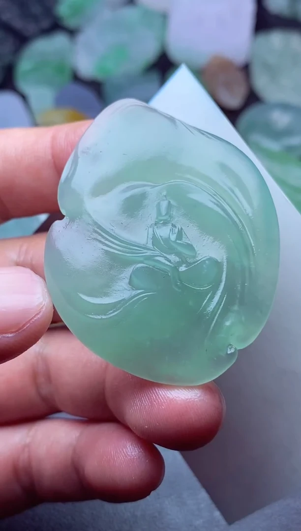 定制翡翠未镶嵌顶***o翡翠