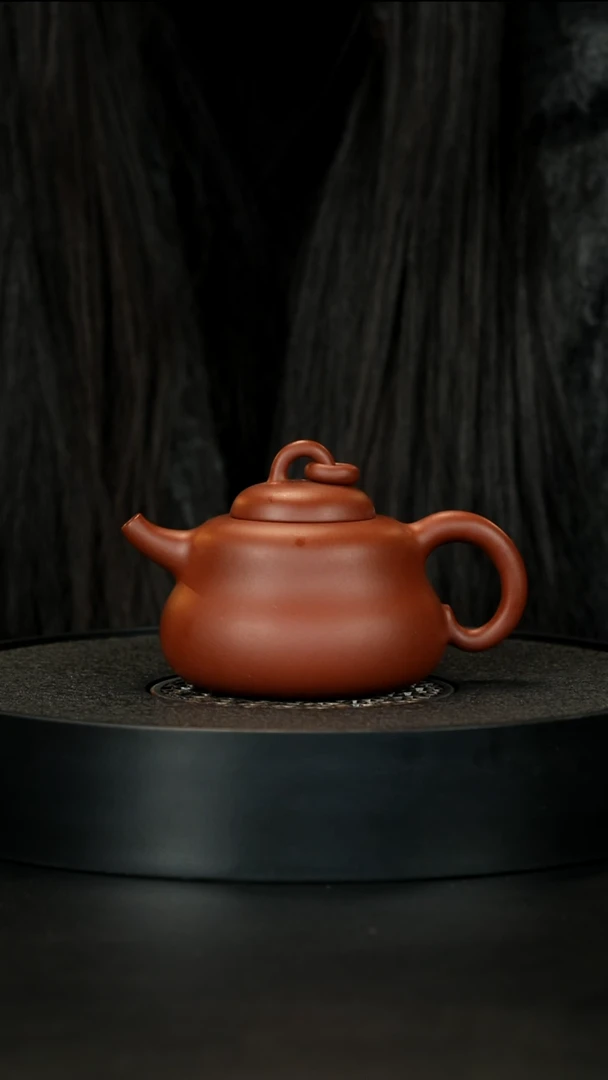 【闪购商品】紫砂茶壶黄龙山大红泥的大红袍葫芦