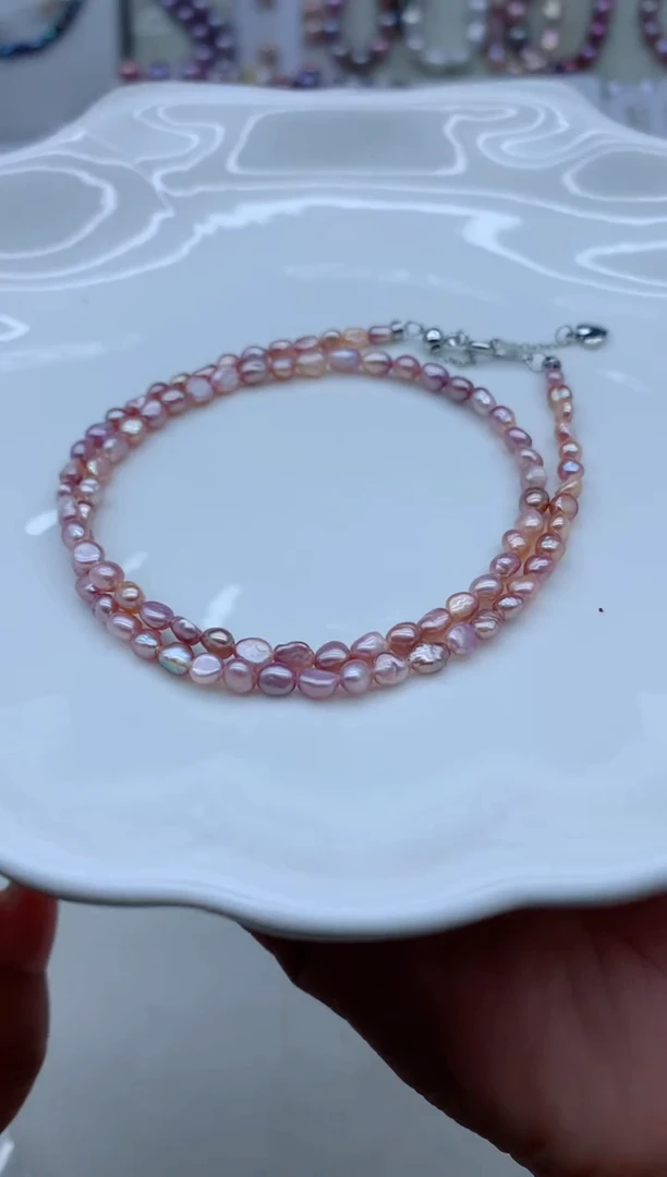 淡水珍珠未镶嵌颈饰淡水珍珠项链