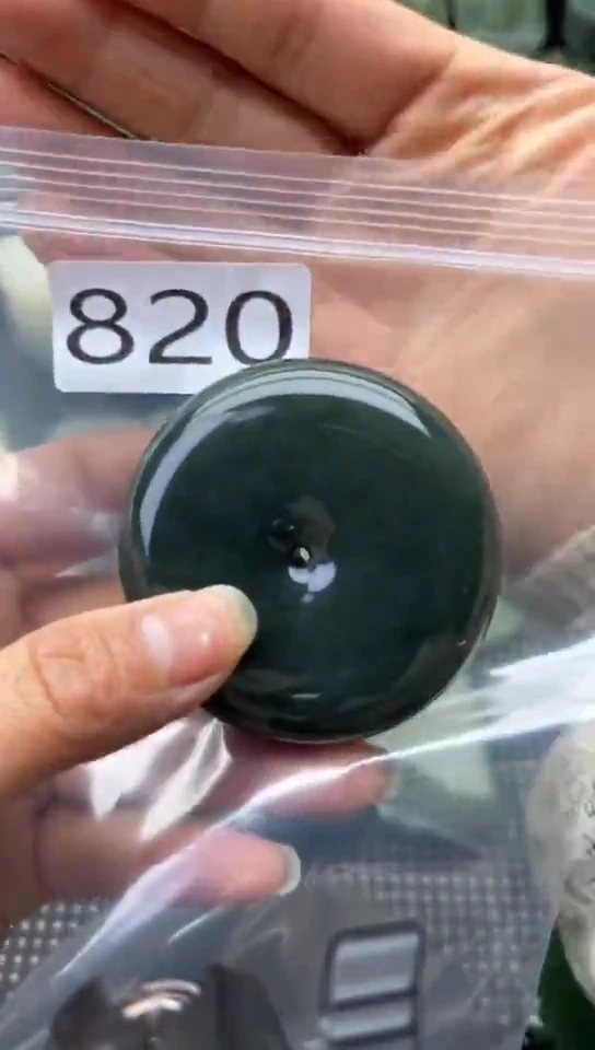 未镶嵌和田玉珠宝半成品扣子