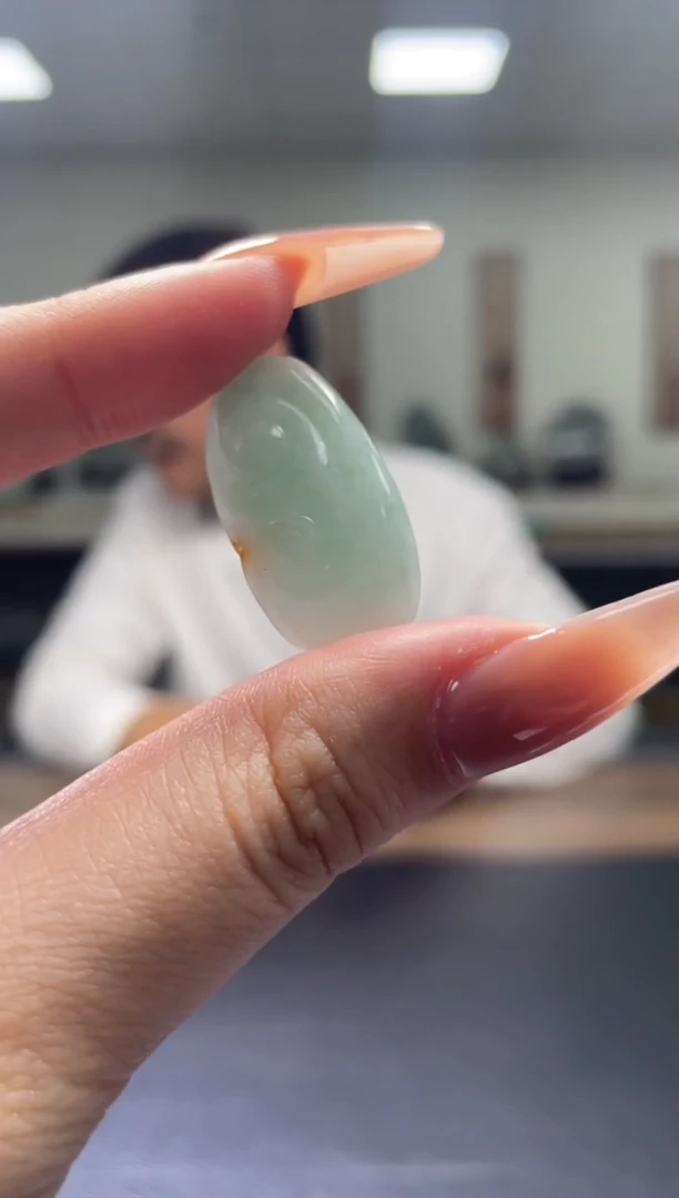 颈饰未镶嵌翡翠天然A货翡翠随机发一件9