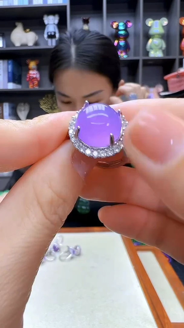 翡翠银S925镶嵌颈饰丹丹diy劲饰