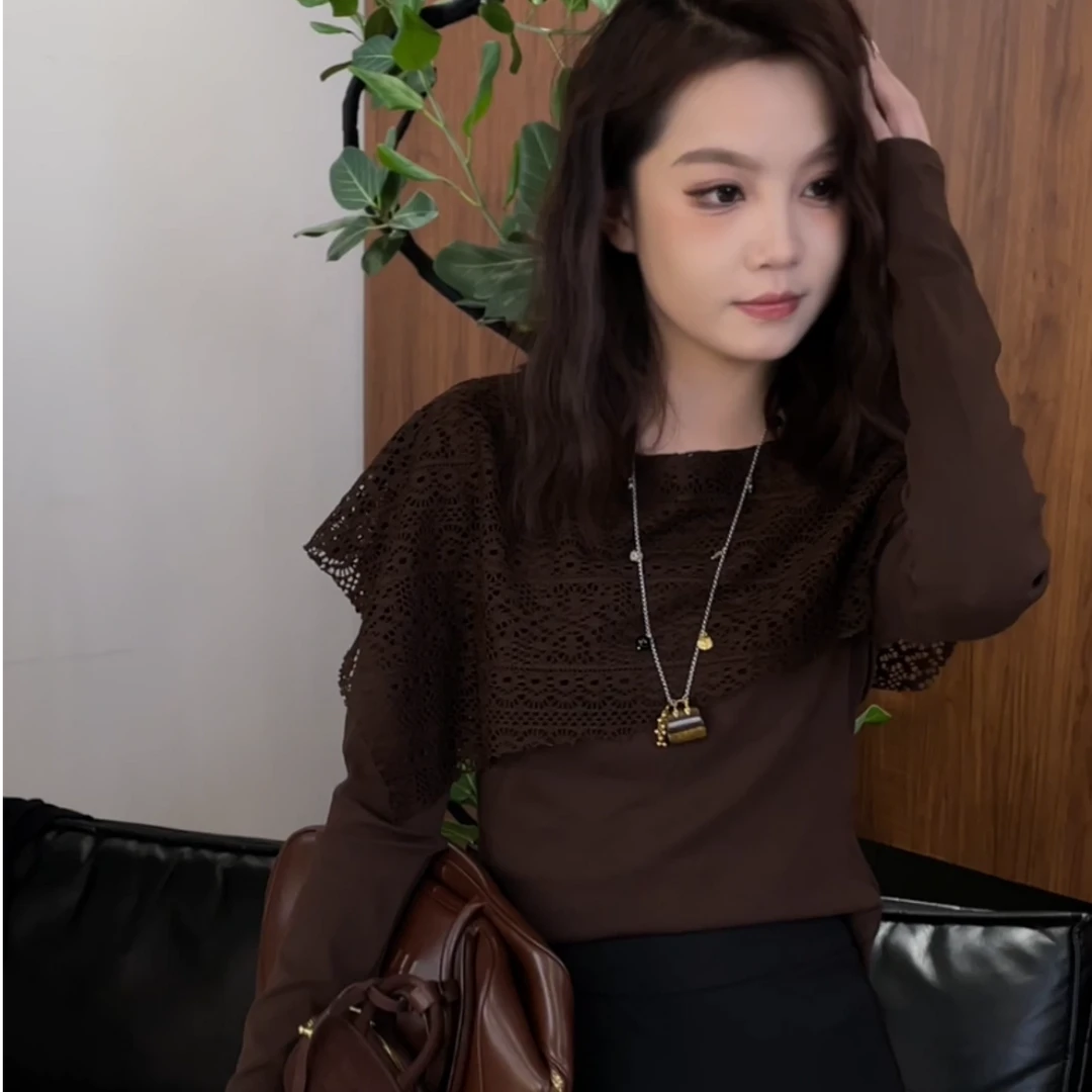 佩吉【织梦】深圳南油时尚休闲编织网状小衫上衣090557