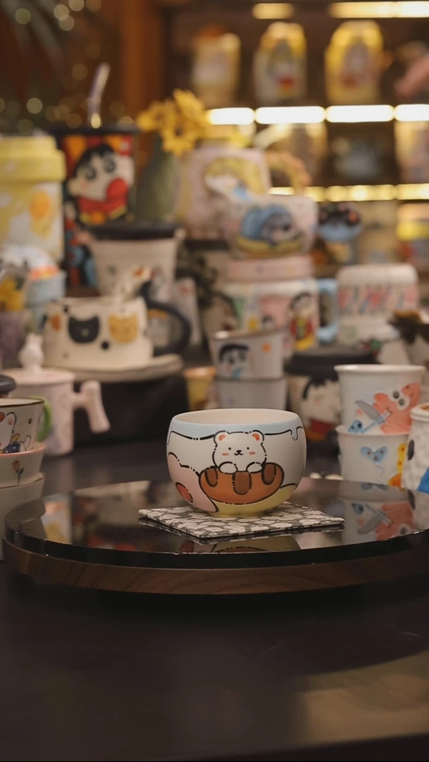 景德镇釉下彩绘设计师款式陶瓷