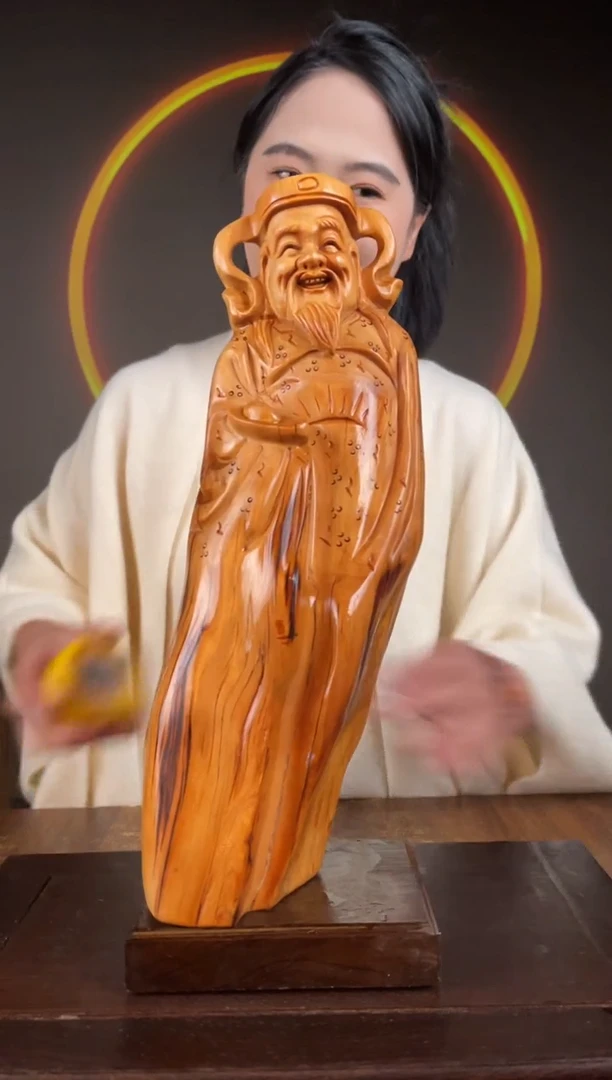 柏木（崖柏）手工摆件,先抢先得! 编号:21