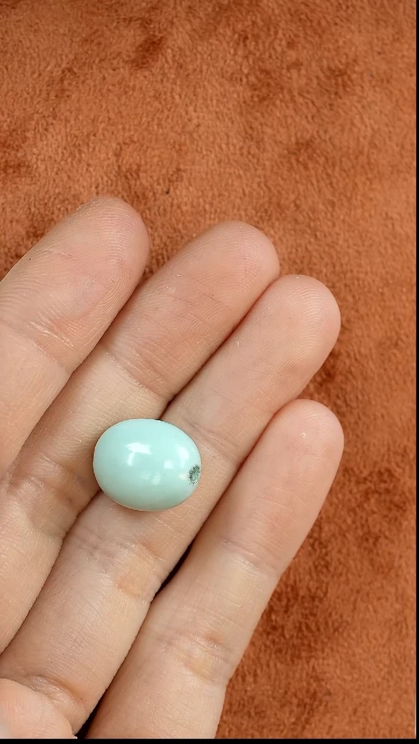 未镶嵌绿松石单珠绿松石糖豆