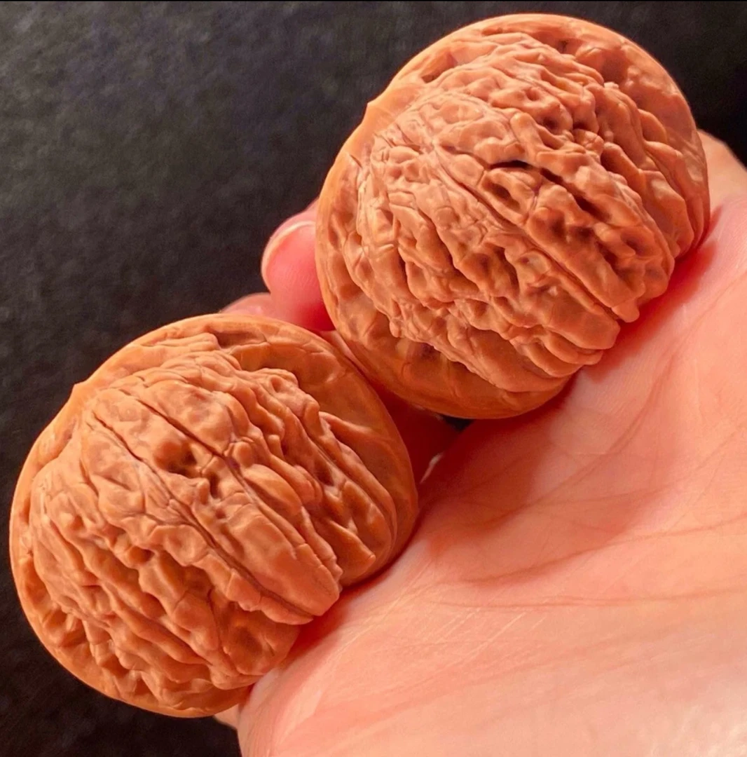 【山地老树四座楼】涞水文玩核桃把件手捻