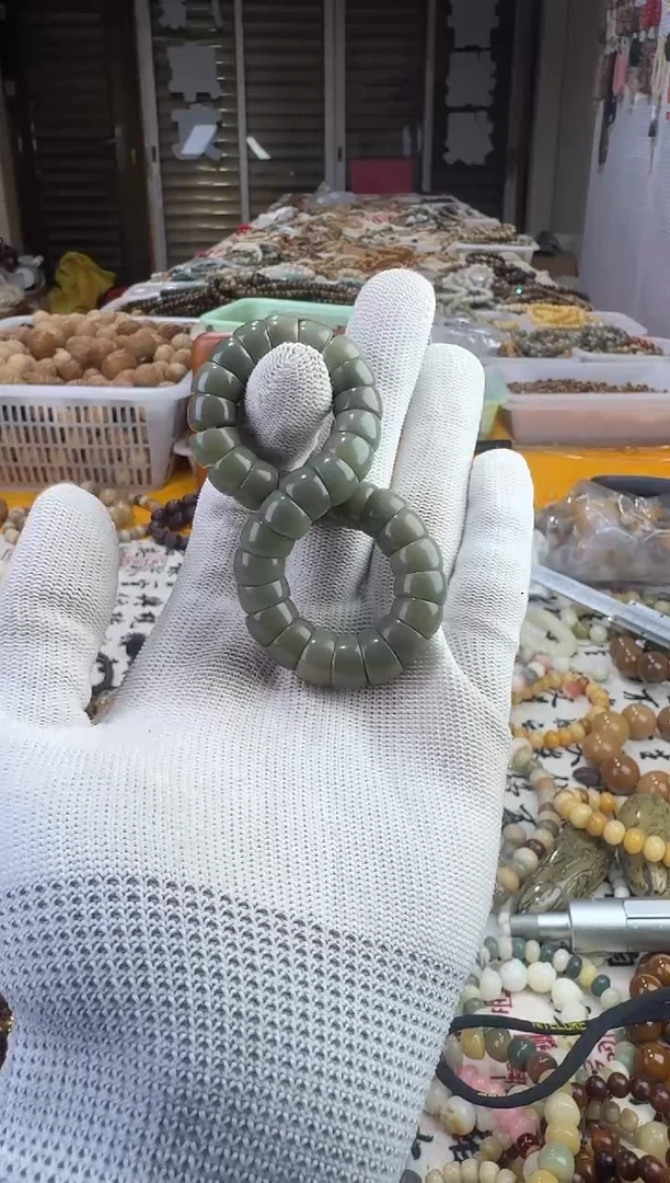 【闪购商品】菩提根/象牙果手串深蓝色菩提大肠