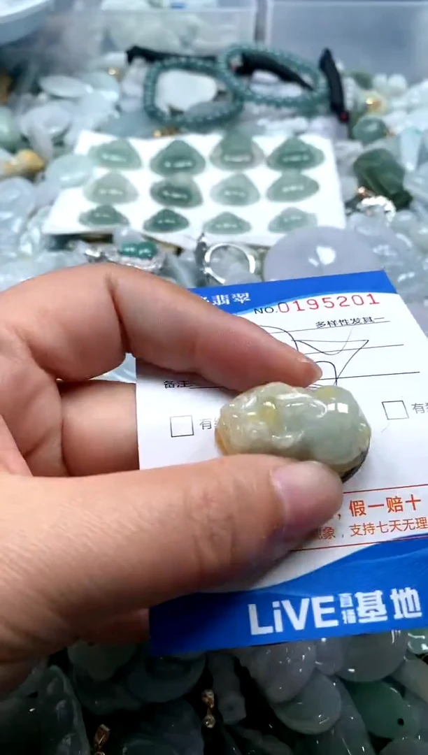 【闪购商品】翡翠颈饰未镶嵌闪购商品0195201