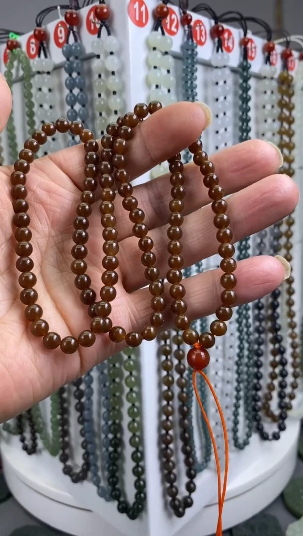 颈饰未镶嵌和田玉快***白6