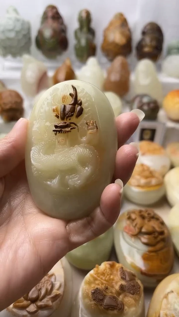 石材方解石棉纹正常不退换龙微瑕