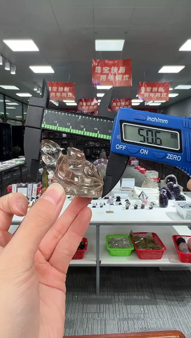 【闪购商品】水晶摆件未镶嵌B36 约5cm左右