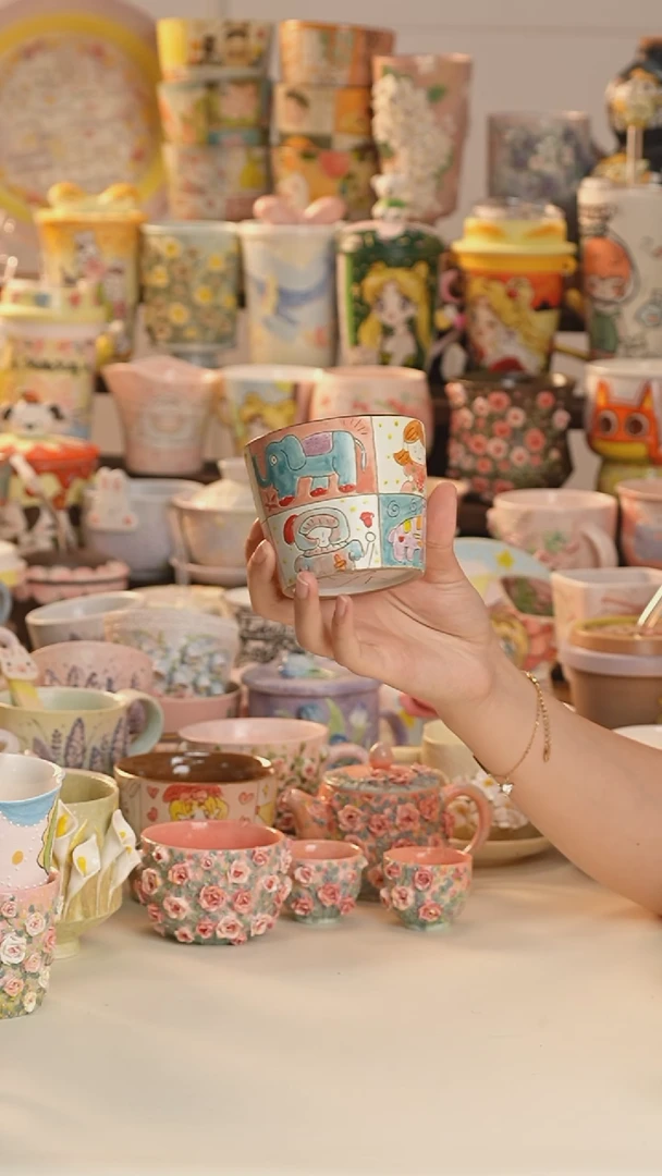 其他景德镇釉下彩手绘设计师款陶瓷