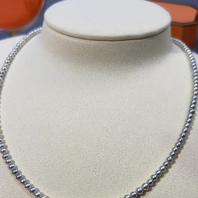 【涵涵专属补贴】高品质海水珍珠真多麻项链-s925