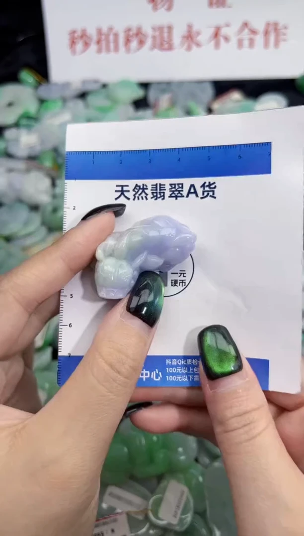 颈饰未镶嵌翡翠翡翠A货