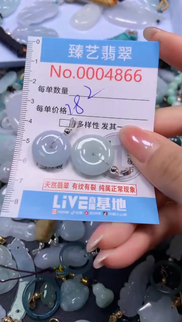 颈饰未镶嵌翡翠4866