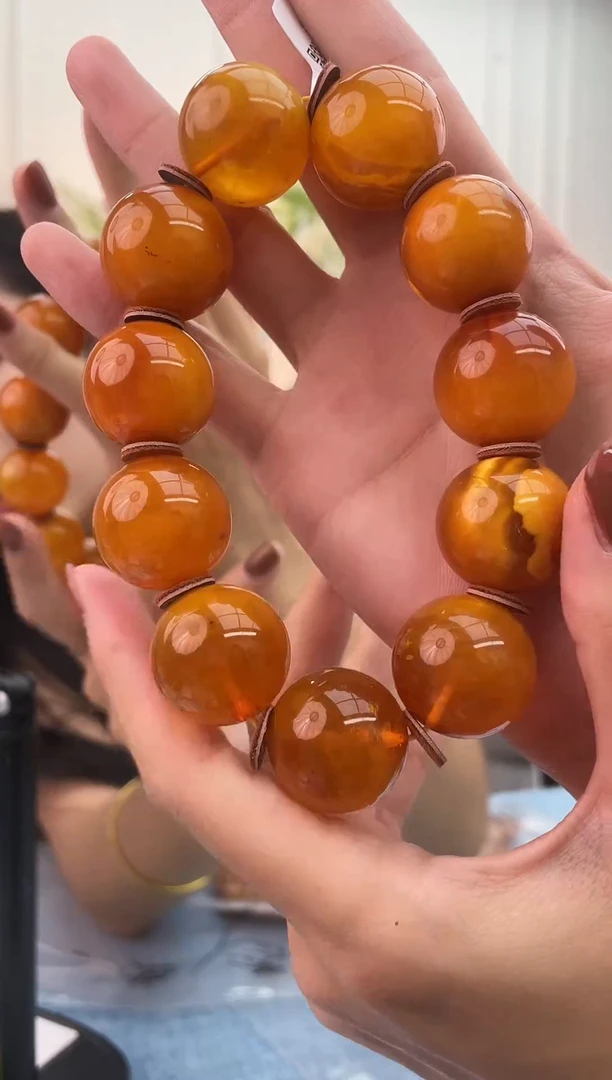 未镶嵌蜜蜡珠宝奇石植物珀假一罚十多样性发其一