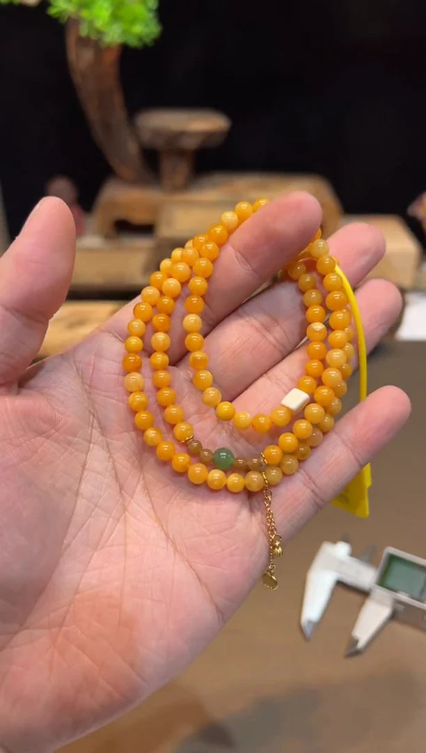 手链琥珀未镶嵌手饰@@E7171