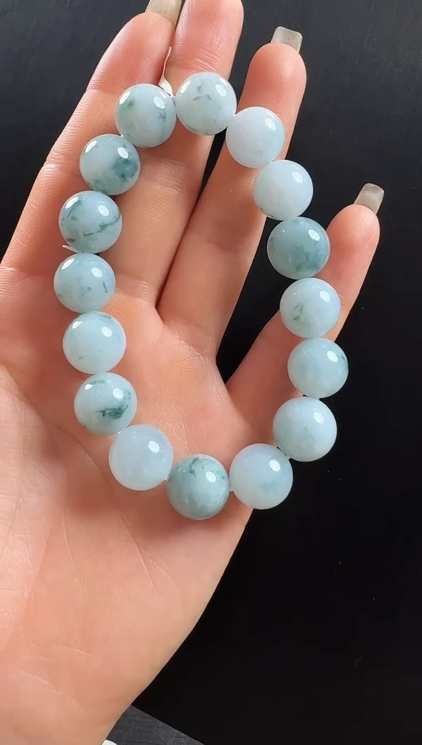 未镶嵌手串翡翠手串