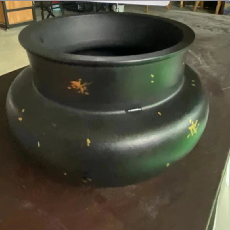 阿茶  朱泥捂金建水零配（柒堂Q0007）