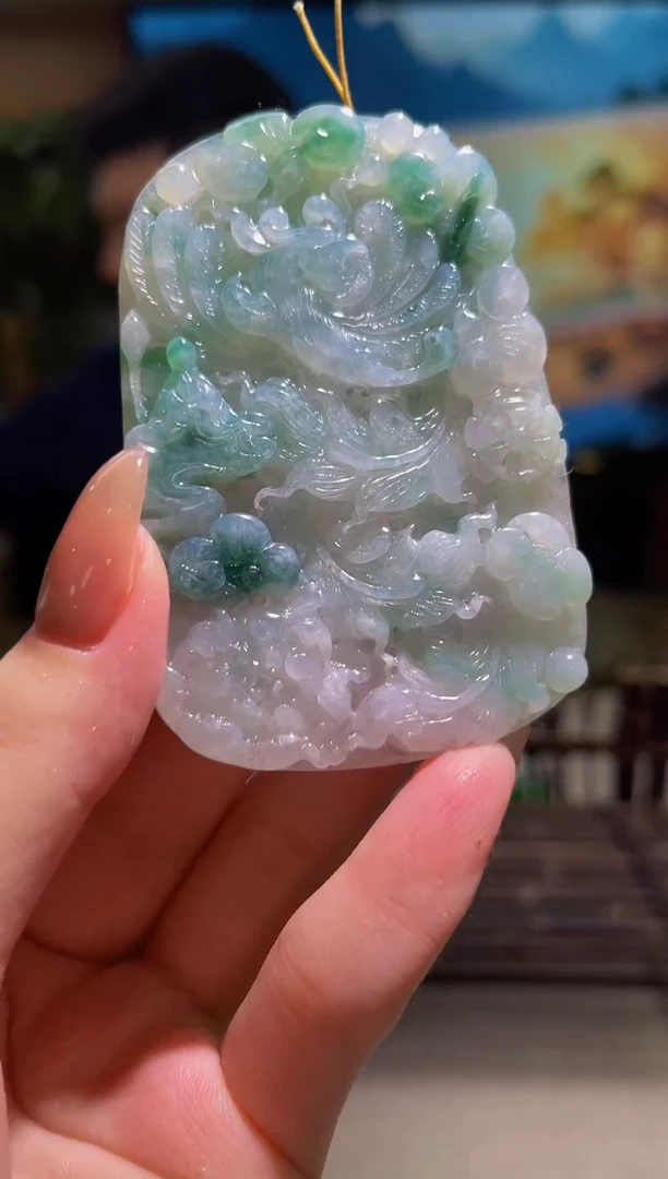 翡翠未镶嵌颈饰MFC060689