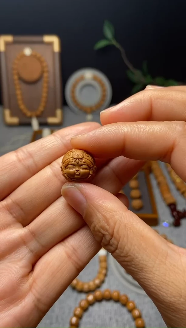 吊坠猴头核桃青*瓷扎基拉姆16