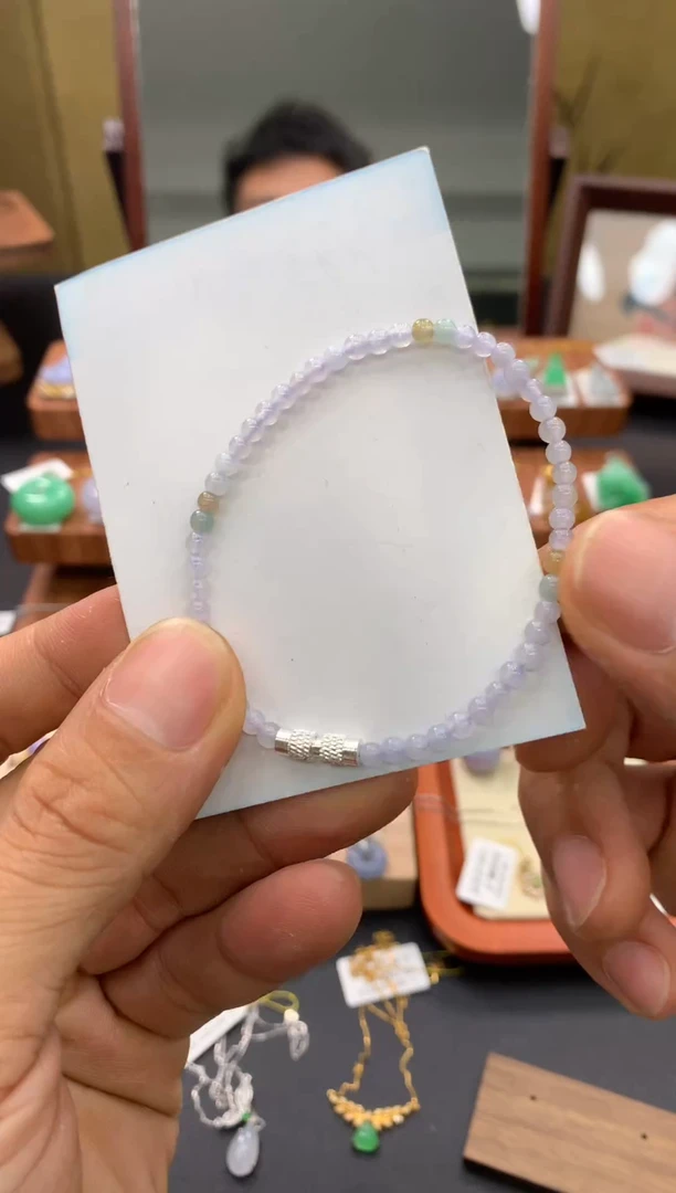 未镶嵌手串翡翠手串