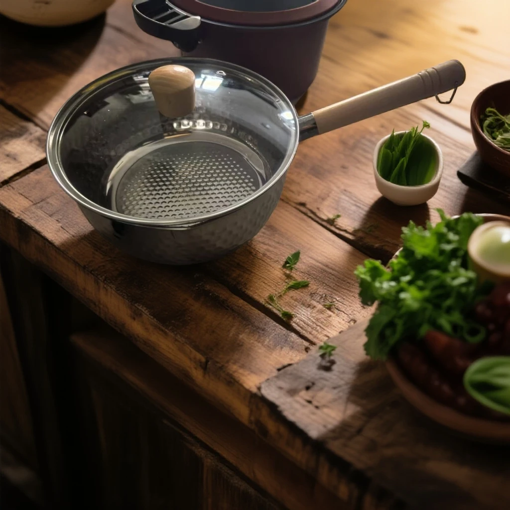 雪平锅燃气灶摆地摊家用商用