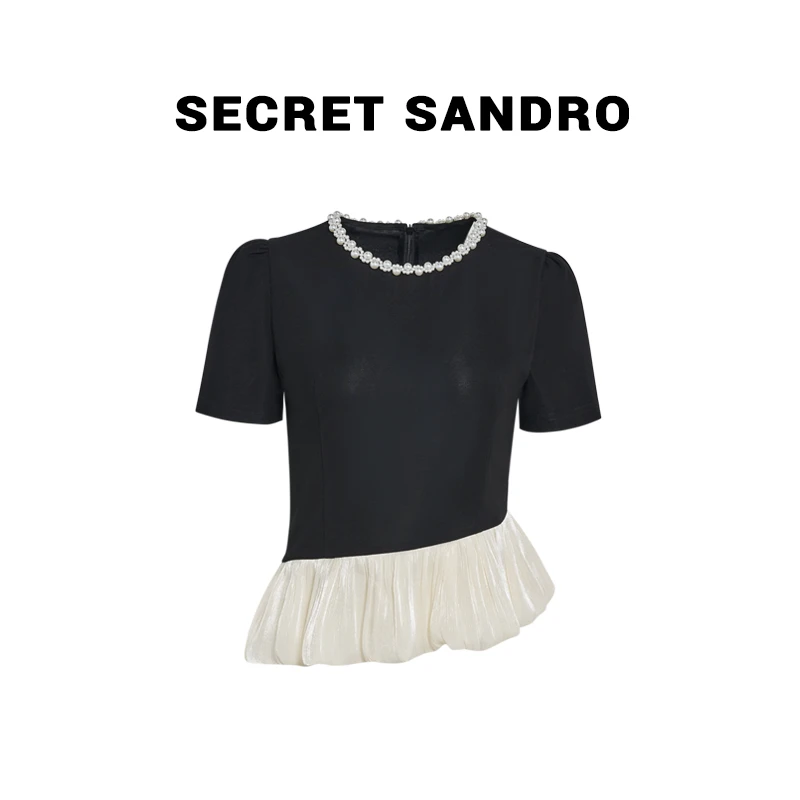 【赫本】【多娜&Secret Sandro粉丝专享】衬衫 S55209124N