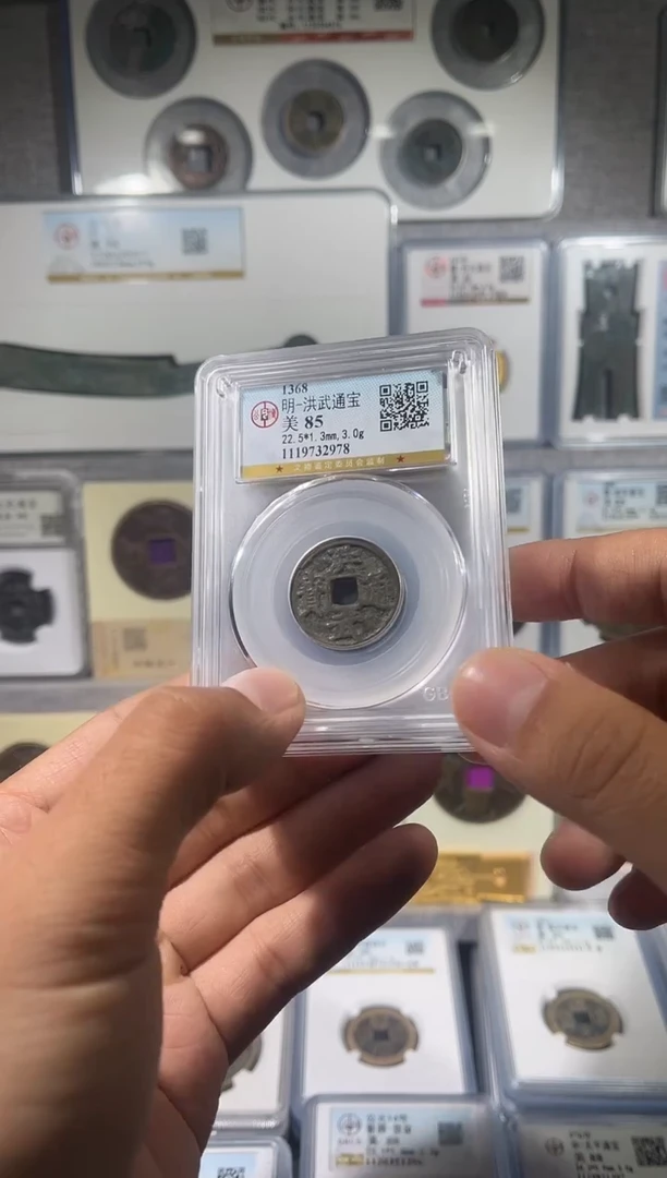 铜齐泉 洪武通宝 美