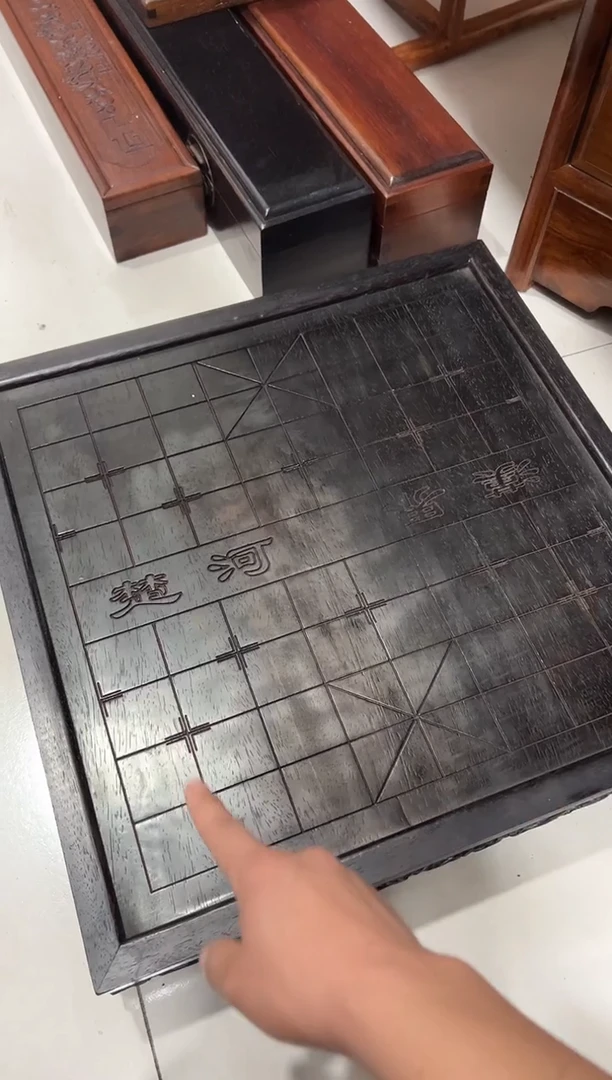 紫檀单用象棋棋盘