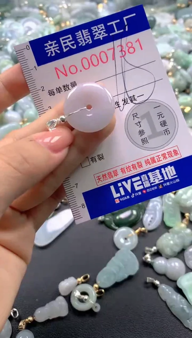 颈饰未镶嵌翡翠7381